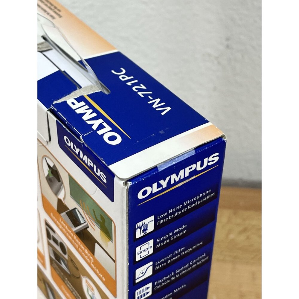 Olympus VN-721PC 2GB Digital Voice Recorder New Sealed - Picture 7 of 10